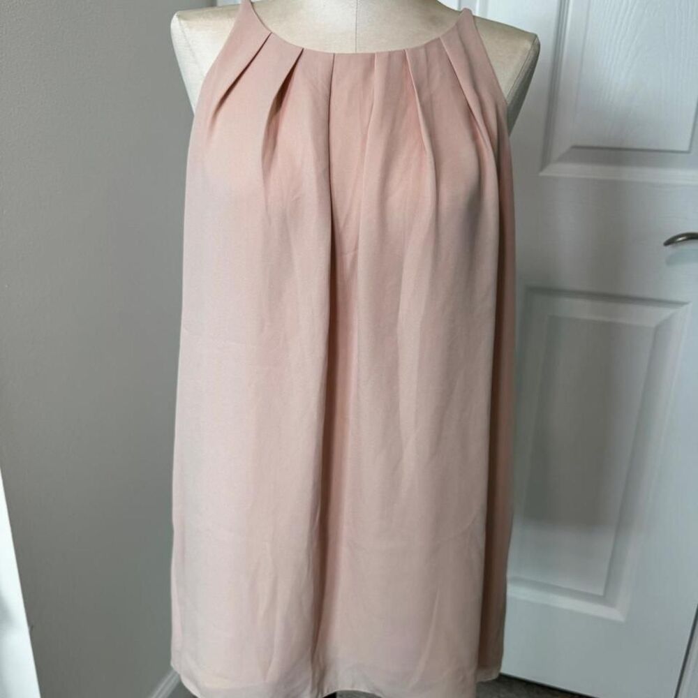 Vince-camuto Women's Pink and Cream Blouse